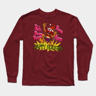 Merry Christmas Muppet animal Long Sleeve T-Shirt